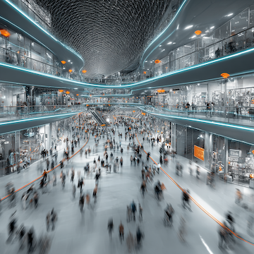 VAREJO, SHOPPING CENTERS & LARGE VENUES